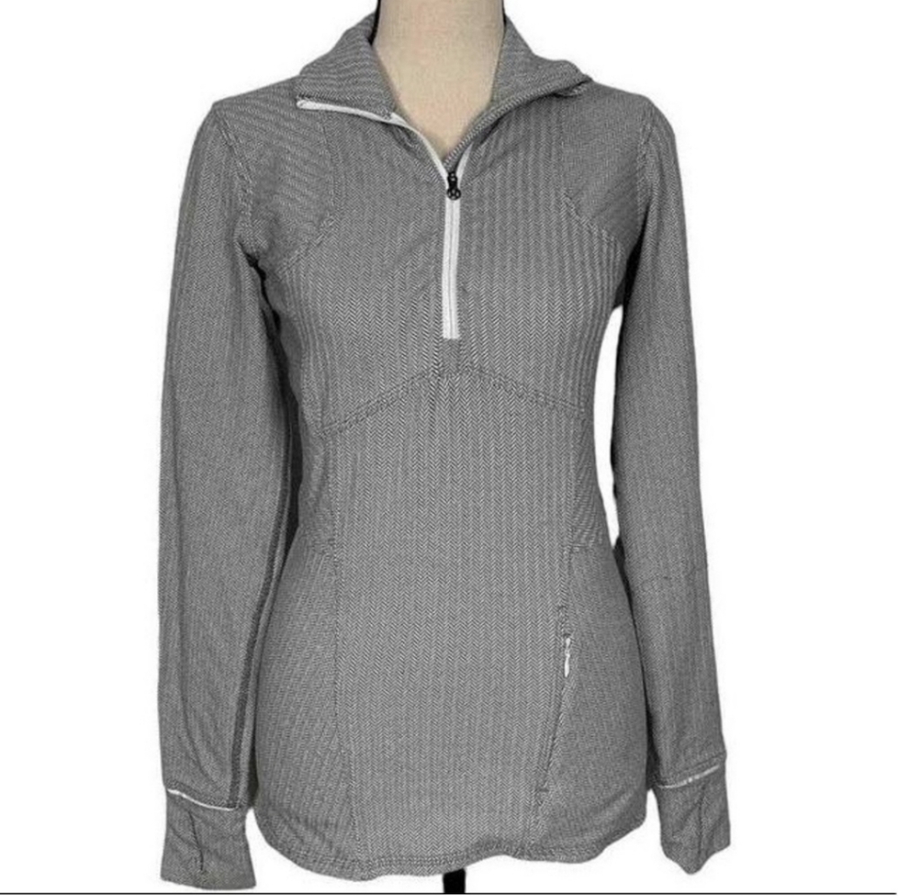 Lululemon Half Zip Gray Pullover